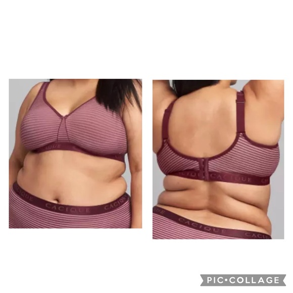 CACIQUE Women’s UNLINED FULL COVERAGE NO WIRE BRA